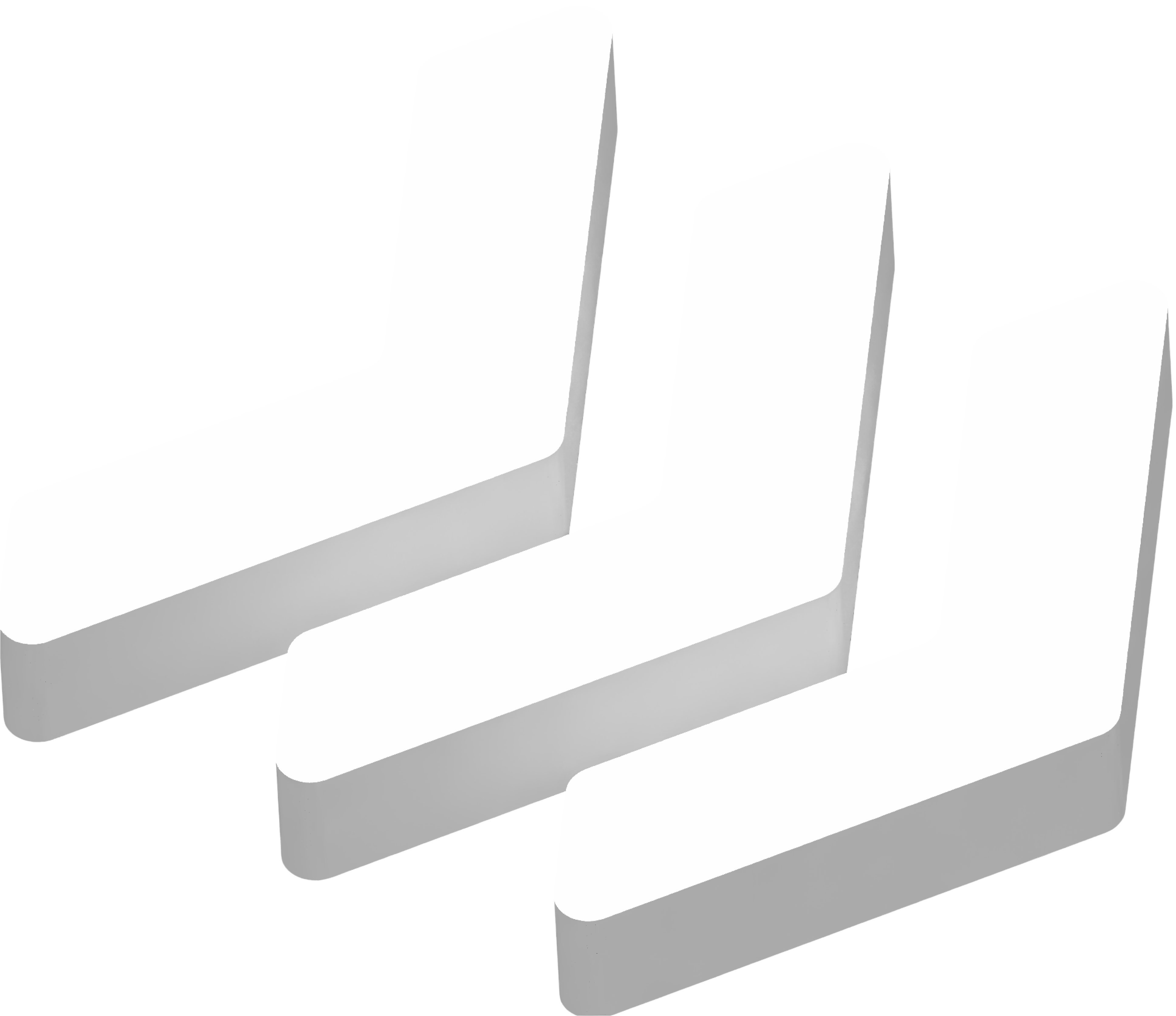Integrated accounts logo white